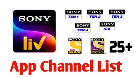 soni chanel|sony all channel list.